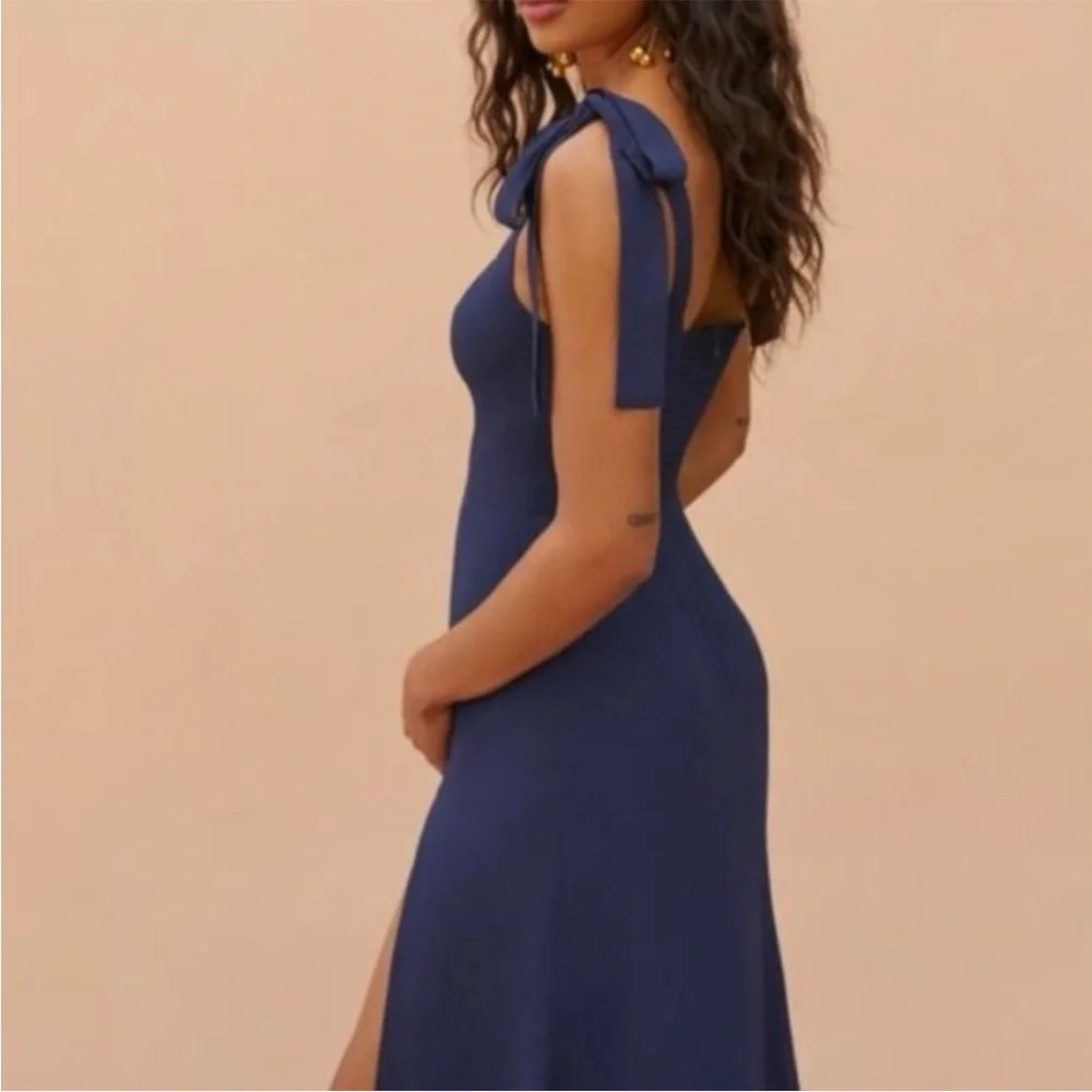 Reformation Twilight Dress in Danube - Picture 6 of 11